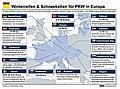 Winterreifen und Schneeketten in Europa